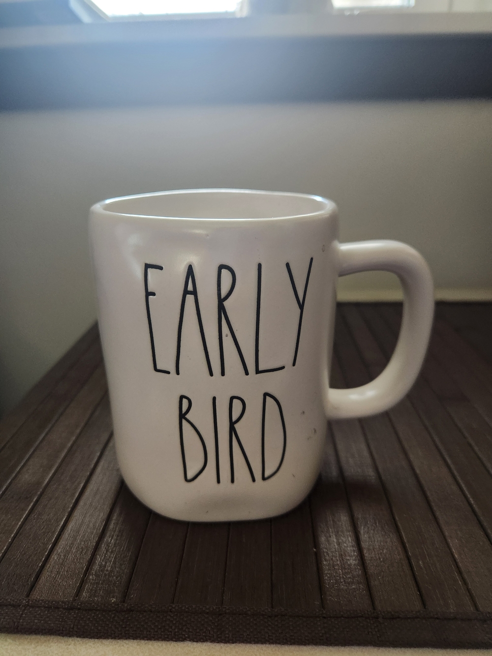 Rae Dunn EARLY BIRD Mug